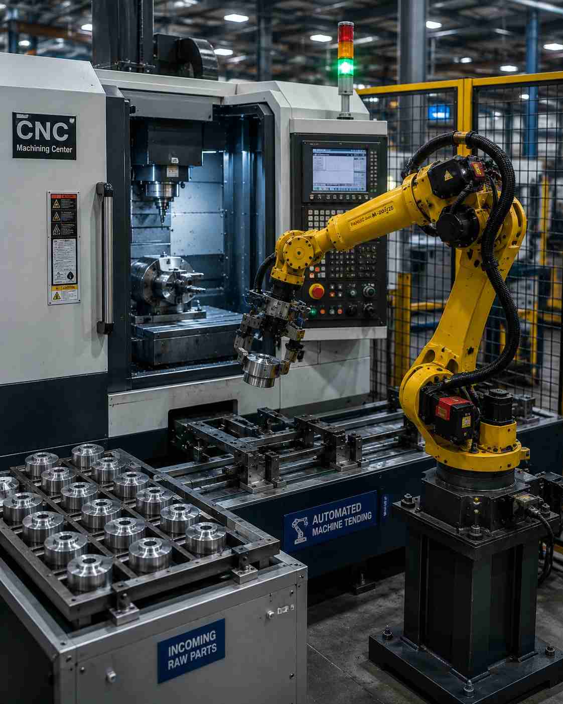 CNC Machine Tending