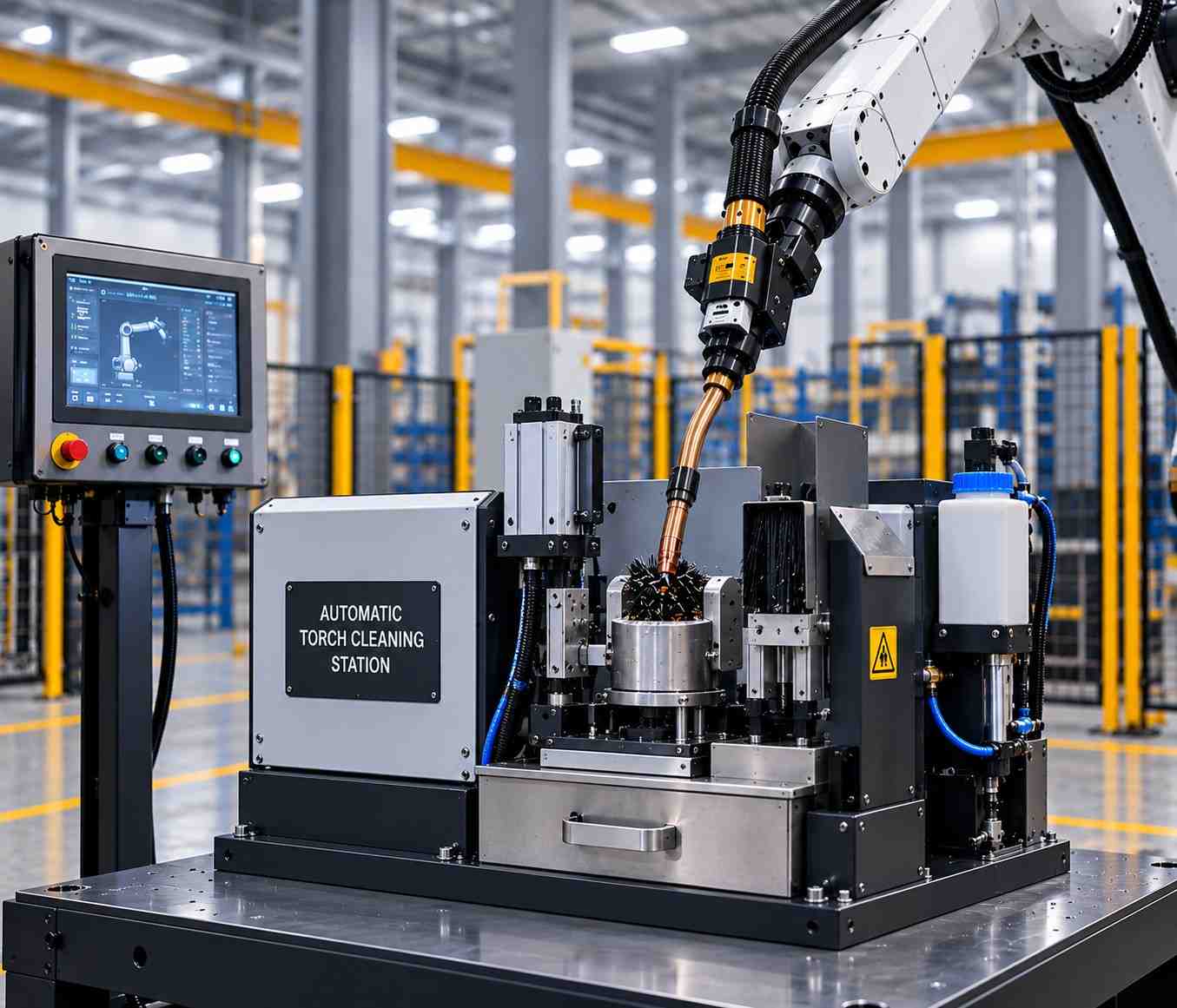 Robotic Torch Cleaning Station | Autobot Systems & Automation