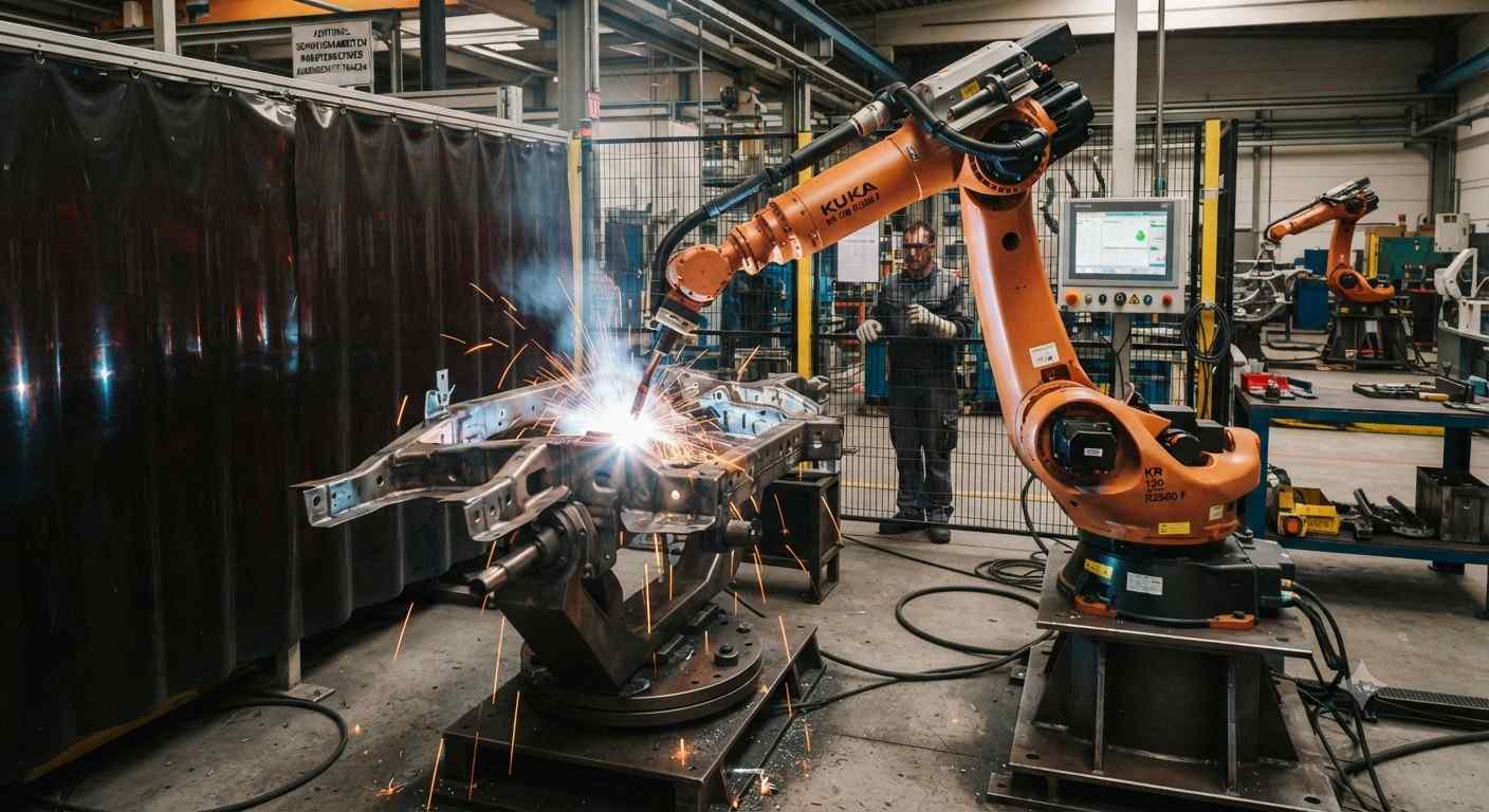 Industrial Robotic Welding in India | Autobot Systems & Automation