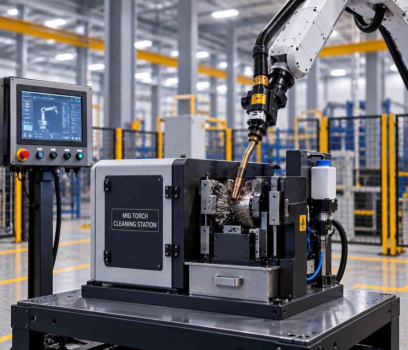 Robotic Torch Cleaning Station | Autobot Systems & Automation