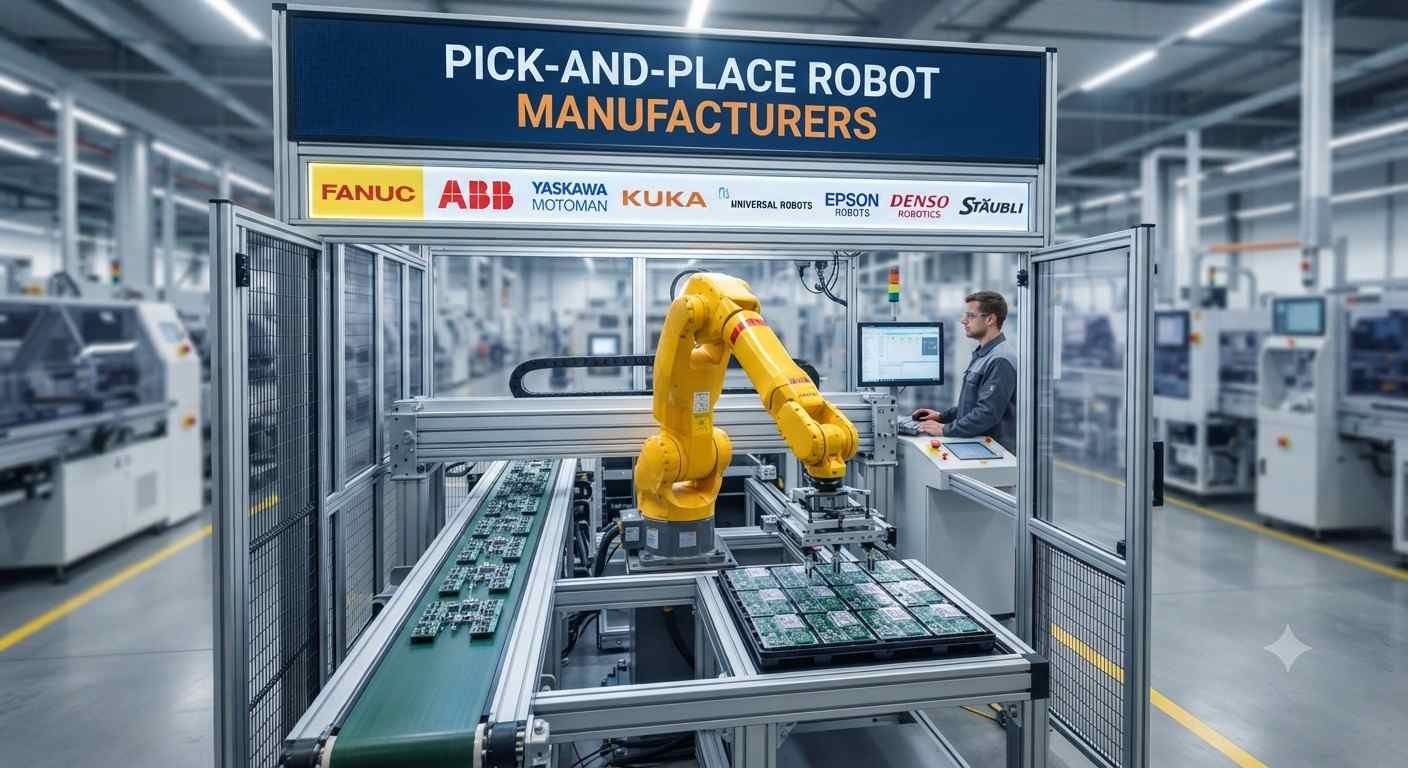 Pick and Place Robot Manufacturers in India | Autobot Systems Pune India