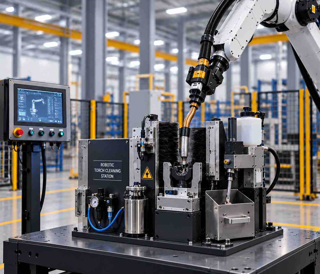 Robotic Torch Cleaning Station | Autobot Systems & Automation