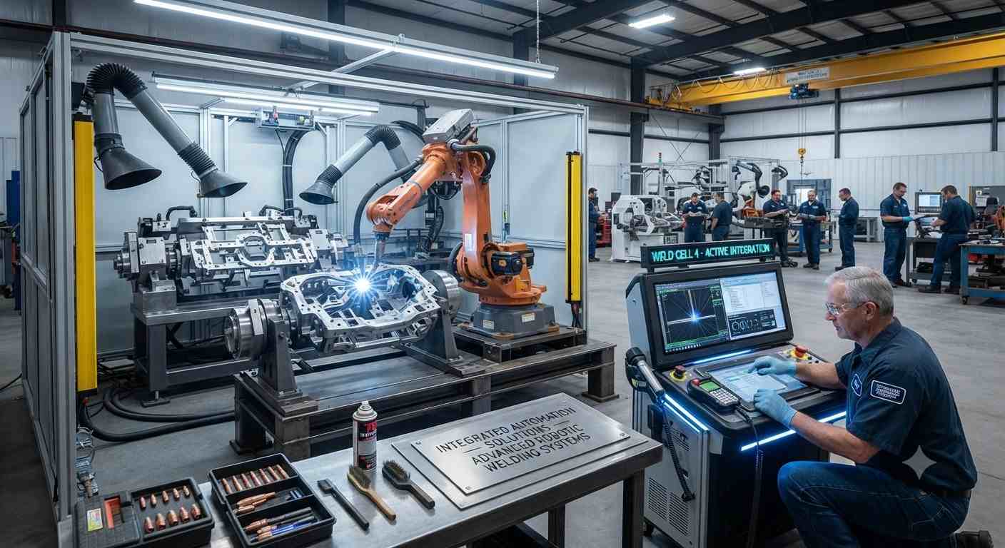 Robotic Welding System Integrator Manufacturers| Autobot Systems & Automation
